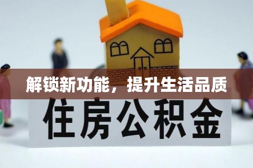 贷款解锁新功能，提升生活品质
