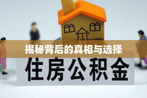 贷款揭秘背后的真相与选择